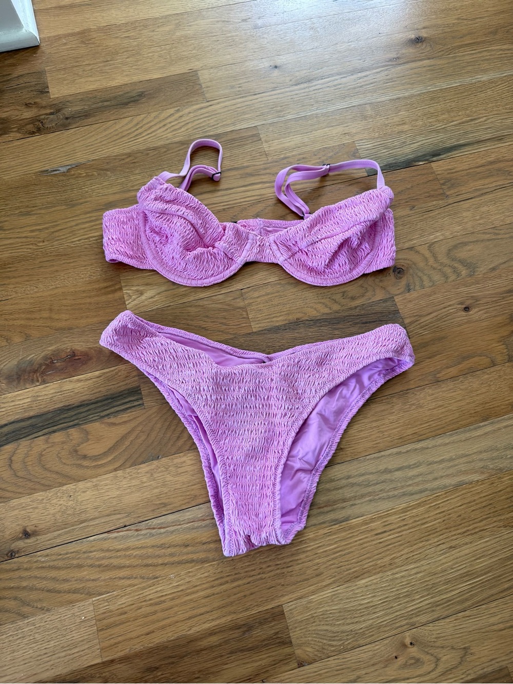 Vetchy Cabo Bikini Set in baby pink - Picture 2 of 3